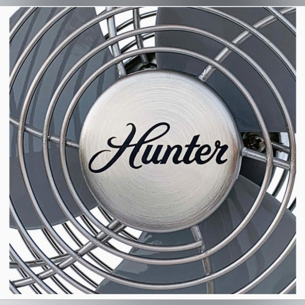 USB 5" fan | Hunter | USB cord included | Used In Great Condition - Picture 2 of 5